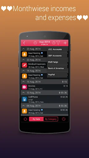 Home Budget Planner HD screenshot 4