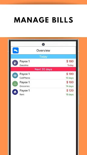 Money Log : Budget Manager screenshot 2