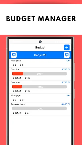 Money Log : Budget Manager screenshot 4