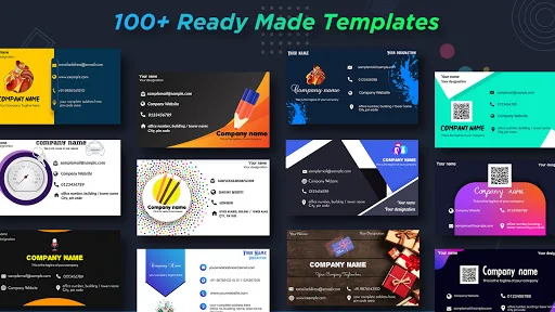 Digital Business card maker screenshot 2