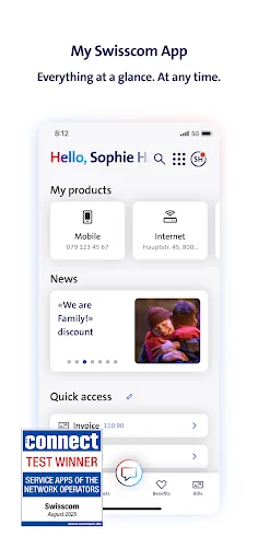 My Swisscom screenshot 1