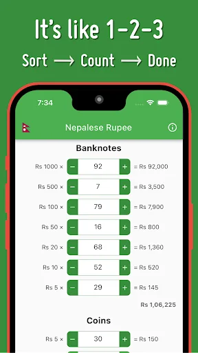 Cash Calculator -Money Counter screenshot 1