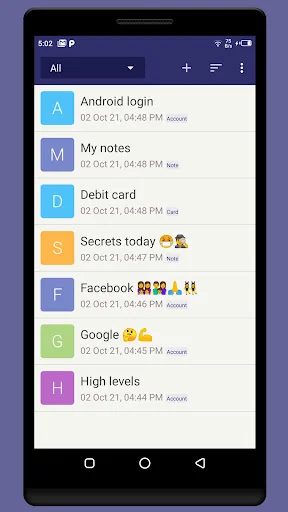Password Manager - Secure Note