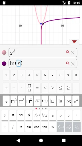 Symbolab Graphing Calculator screenshot 1