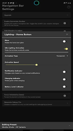 Arc Lighting Notification Ligh