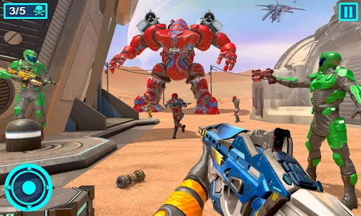 Steel Robot hunters: Gun Games screenshot 2