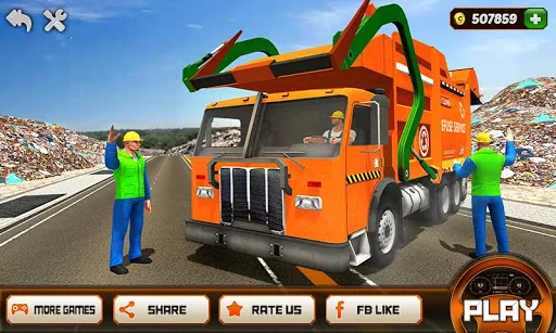 Garbage Truck Driving Simulato