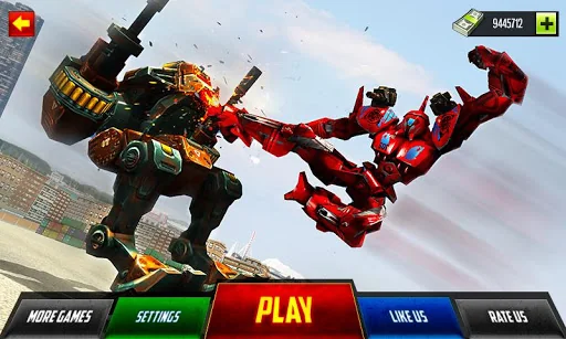 Robot Car War Transform Fight screenshot 1