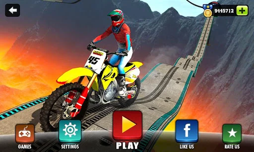 Impossible Motor Bike Tracks