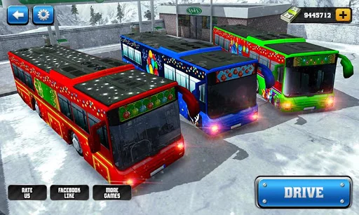 Off-Road Hill Bus Driving