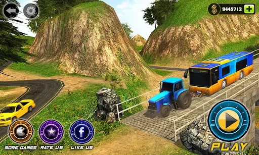 Offroad Tractor Pulling Driver