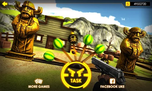 Watermelon shooting game 3D