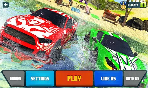 Floating Water Surfer Car Driv