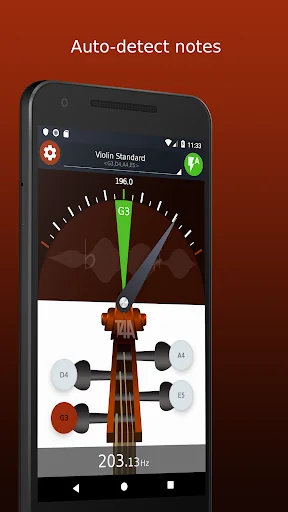 Ultimate Violin Tuner screenshot 1