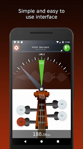 Ultimate Violin Tuner screenshot 2
