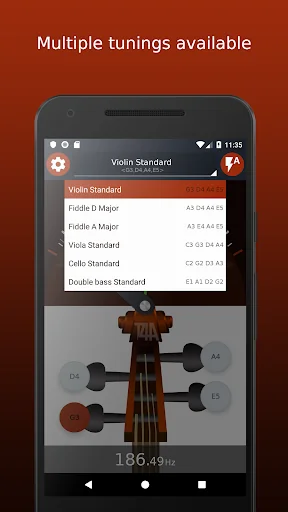Ultimate Violin Tuner screenshot 3