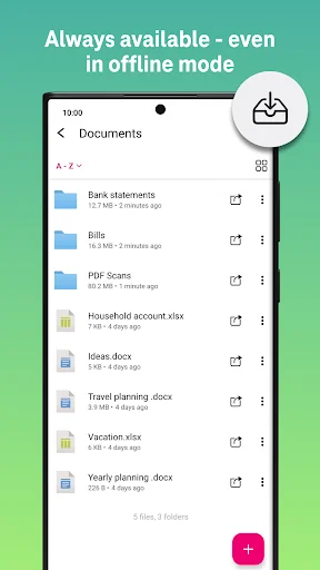 MagentaCLOUD - Cloud Storage screenshot 3