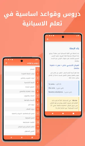 تعلم اللغة الاسبانية ببساطة screenshot 3