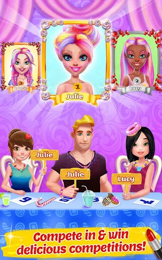 Candy Makeup Beauty Game screenshot 4