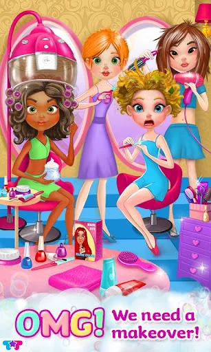 Crazy Hair Salon-Girl Makeover screenshot 2