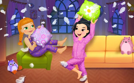 PJ Party - Crazy Pillow Fight