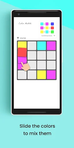 Color Swipe. Puzzle tiles game