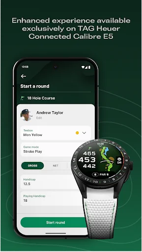 TAG Heuer Golf - GPS & 3D Maps screenshot 2