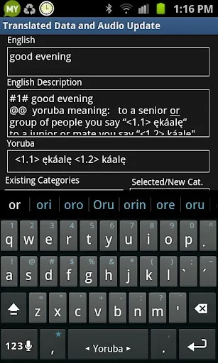 Speak/Write Yoruba Language