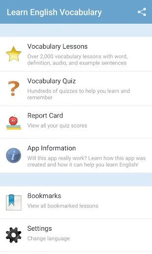English Vocabulary