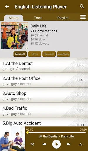 English Listening Player screenshot 2