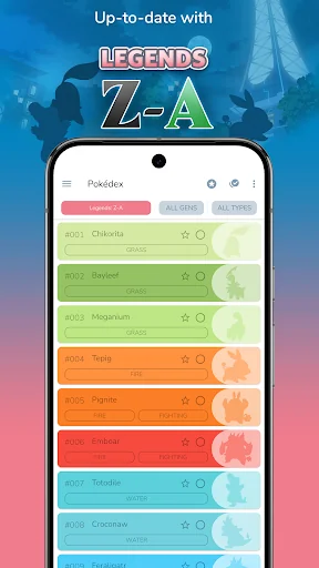 dataDex - Pokédex for Pokémon