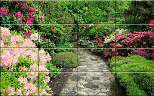 Tile Puzzle Gardens screenshot 1