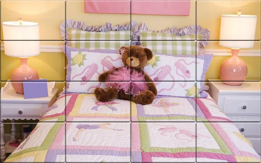 Tile Puzzle Girls Bedrooms screenshot 4