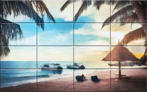 Tile Puzzle Digital Paintings screenshot 2