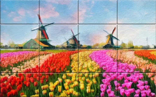 Tile Puzzle Digital Paintings screenshot 3