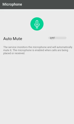 Microphone Disabler