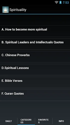 Daily Spiritual Quotes screenshot 2