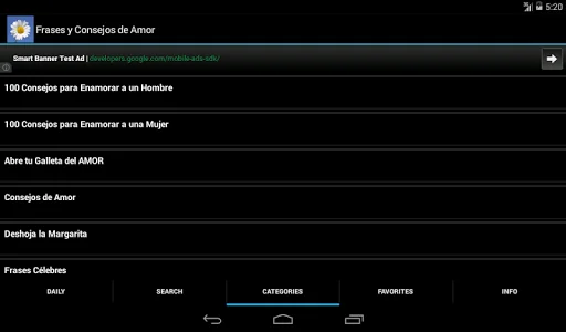 Frases y Consejos de Amor screenshot 4