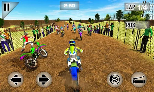Dirt Track Racing Moto Racer screenshot 3