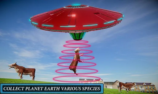 Alien Flying UFO Space Ship screenshot 4