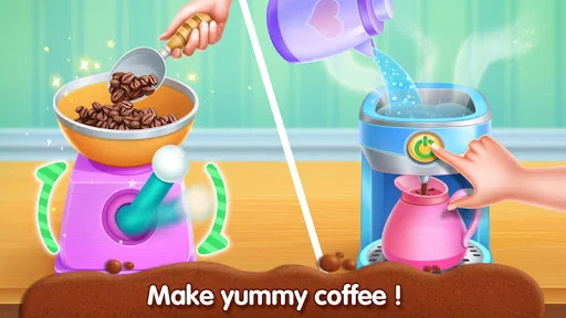 Kitty Café: Make Yummy Coffee screenshot 2
