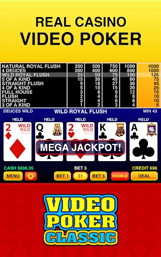 Video Poker Classic ® screenshot 1