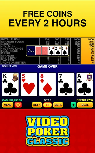 Video Poker Classic ® screenshot 4