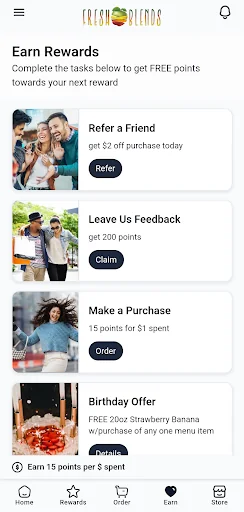Fresh Blends Rewards