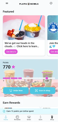 Playa Bowls Rewards