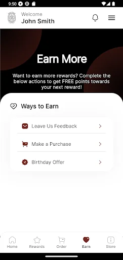 Red Star Coffee Rewards