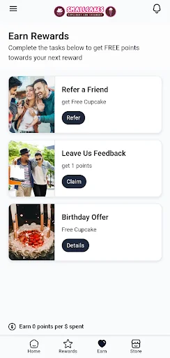 Smallcakes Cupcakery Rewards
