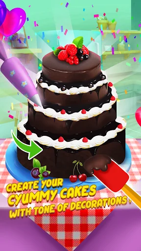Cake Baking Games for Girls