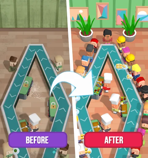 My Idle Cafe - Cooking Manager screenshot 1