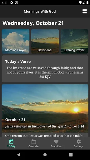 Mornings With God screenshot 1